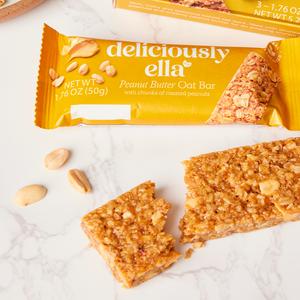 Deliciously Ella 3 x 50g Peanut Butter Multipack Oat Bars - gallery image 3