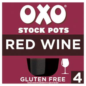 Oxo Red Wine Stock Pots x4 20g