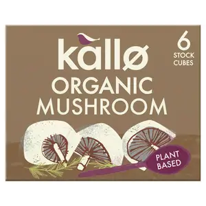 Kallo Organic Mushroom Stock Cubes x6 66g