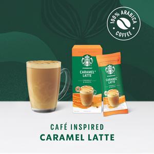 Starbucks Caramel Latte Instant Coffee Sachets 5x23g - gallery image 2
