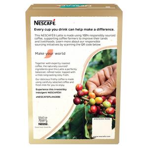 Nescafe Latte Instant Coffee Sachets x7 126g - gallery image 2