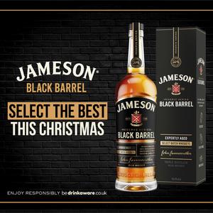 Jameson Black Barrel Triple Distilled Irish Whiskey 70cl - gallery image 2