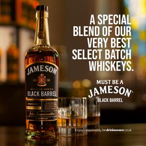 Jameson Black Barrel Triple Distilled Irish Whiskey 70cl - gallery image 6