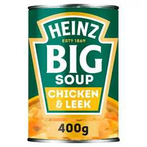 Heinz Chicken & Leek Chunky Big Soup 400g