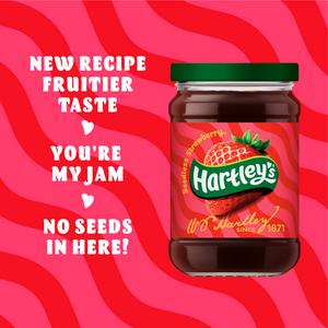 Hartley's Strawberry Seedless Jam 300g - gallery image 2