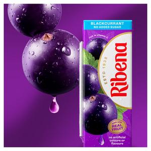 Ribena No Added Sugar Blackcurrant Juice Drink Cartons 6x250ml - gallery image 3
