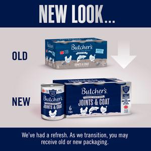 Butchers Joints & Coat Dog Food Tins 6x390g - gallery image 2