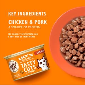 Lily's Kitchen Chicken Tasty Cuts in Gravy Cat Food 85g - gallery image 2