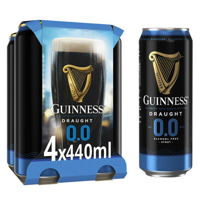 Guinness Alcohol Free 0.0% 4x440ml