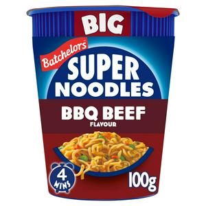 Batchelors Big Super Noodles Pot BBQ Beef Flavour 100g - video