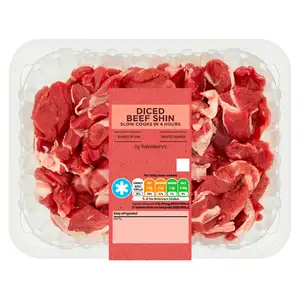 Sainsbury's British or Irish Diced Beef 500g