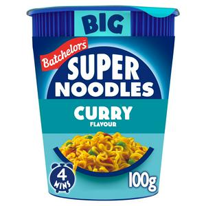 Batchelors Big Super Noodles Pot Curry Flavour 100g - video