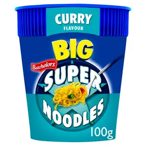 Batchelors Big Super Noodles Pot Curry Flavour 100g