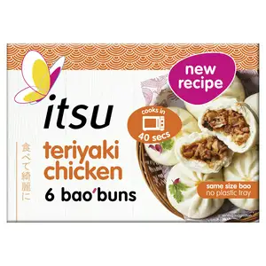 Itsu Chicken Teriyaki Bao Buns x6 270g