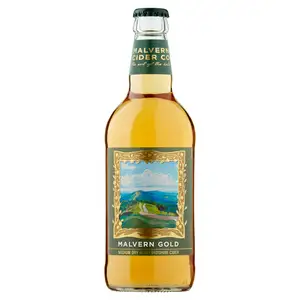 Malvern Gold Medium Dry Herefordshire Cider 500ml