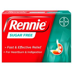 Rennie Sugar Free Heartburn Chewable Tablets Spearmint Flavour x72 - video
