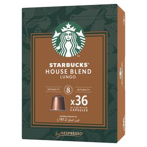 Starbucks by Nespresso Medium Roast House Blend Coffee Pods x36 - gallery image 2
