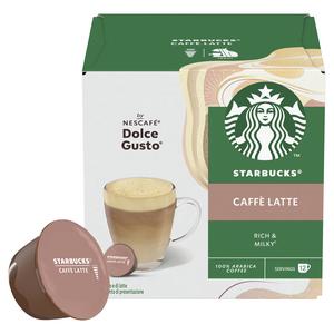 Starbucks by Nescafé Dolce Gusto 12 x Caffe Latte Coffee Pods - gallery image 5