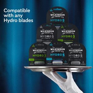 Wilkinson Sword Hydro 5 Men's Razor Handle + 9 Blade Refills - gallery image 6