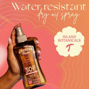 Hawaiian Tropic Glowing Protection Sunscreen Dry Oil SPF 30 200ml - gallery image 4