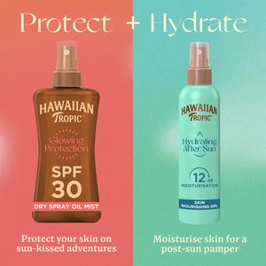 Hawaiian Tropic Glowing Protection Sunscreen Dry Oil SPF 30 200ml - gallery image 6