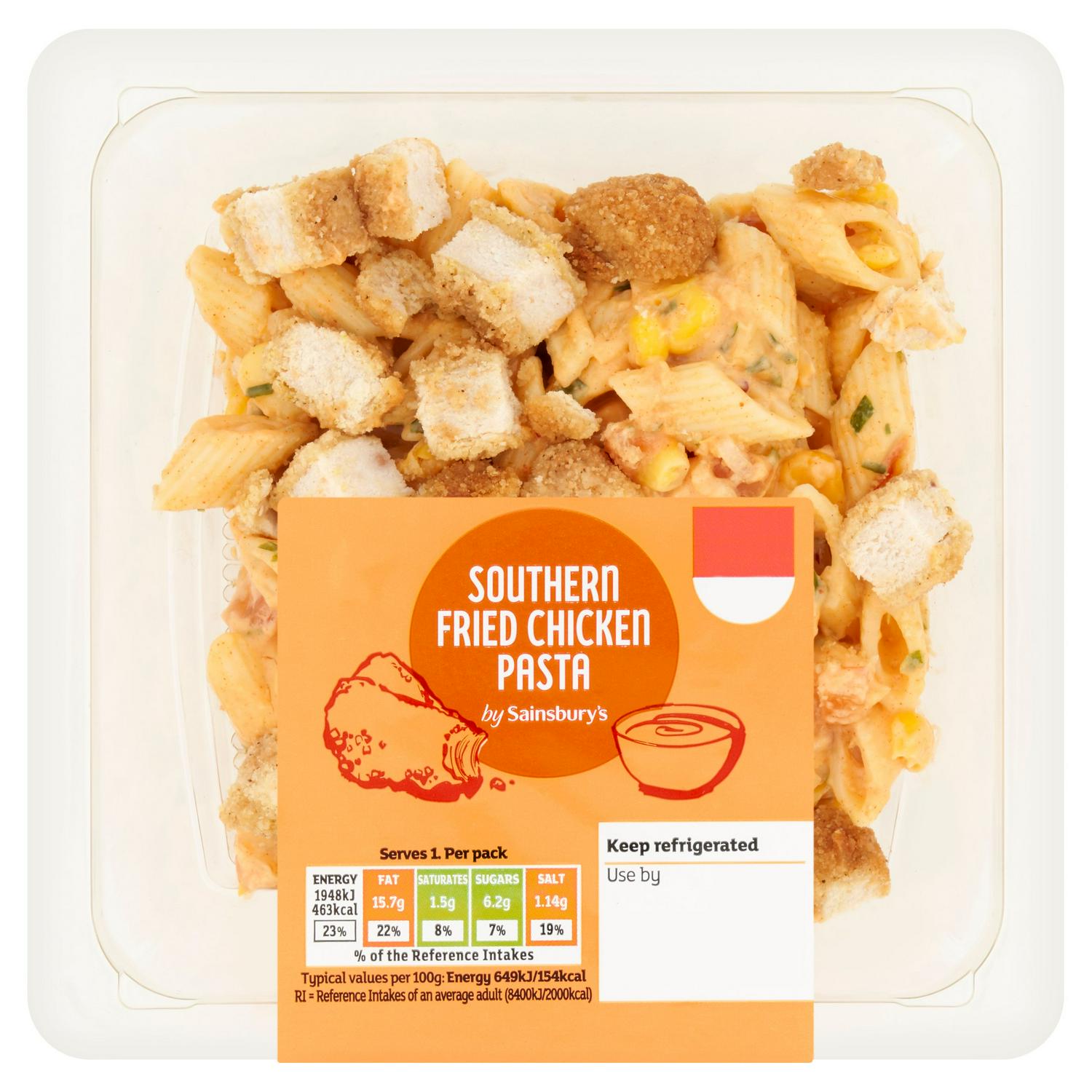 Sainsbury's 300g Southern Fried Chicken Pasta