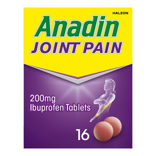 Anadin Joint Pain Relief Ibuprofen Tablets x16 - gallery image 1