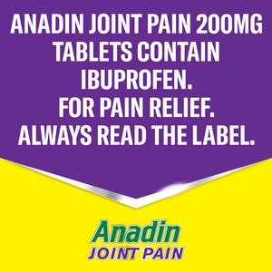 Anadin Joint Pain Relief Ibuprofen Tablets x16 - gallery image 5