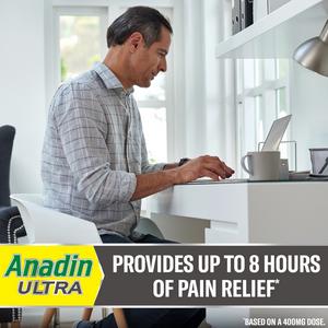 Anadin Ultra Ibuprofen Pain Relief Liquid Capsules x16 - gallery image 3