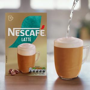 Nescafe Latte Instant Coffee Sachets 12x15.5g - gallery image 4