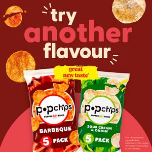 Popchips 5 x 17g Barbeque Multipack Crisps - gallery image 4
