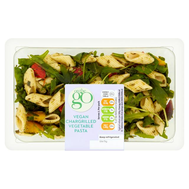 Sainsbury's On the Go Vegan Roasted Vegetable Pasta Salad 225g | Sainsbury's