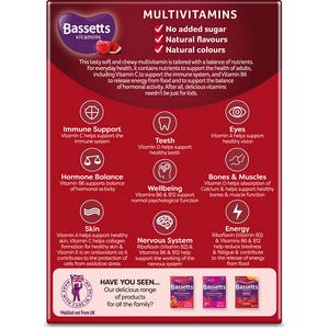 Bassetts Vitamins Adult Multivitamins Pastilles x60 - gallery image 2