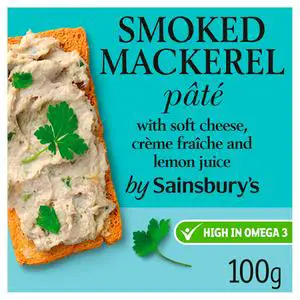 Sainsbury's Smoked Mackerel Pate 100g