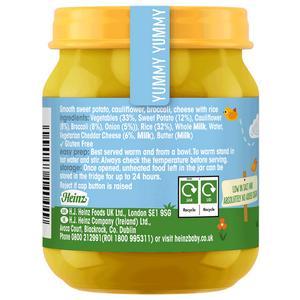 Heinz By Nature Cauliflower & Broccoli Cheese Baby Food Jar 6+ Months 120g - gallery image 2