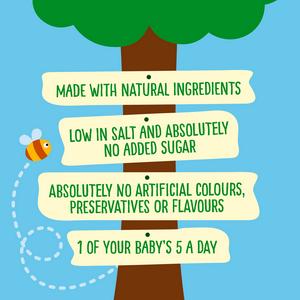 Heinz By Nature Cheese and Tomato Pasta Stars Baby Food Jar 7+ months 200g - gallery image 3