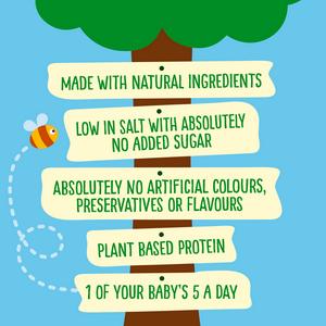 Heinz by Nature Saucy Pasta Stars with Beans & Carrot Baby Food 7+ Months 200g - gallery image 3