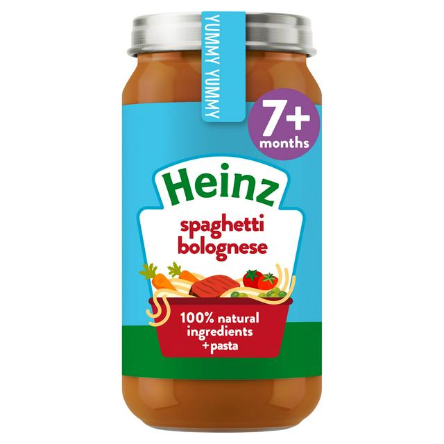 Heinz 7+ Months By Nature Spaghetti Bolognese Baby Food 200g - gallery image 1