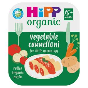 HiPP Organic Vegetable Cannelloni Toddler Tray Meal 15+ Mont...