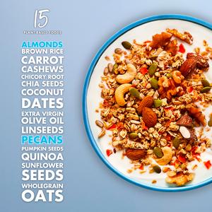 Bio & Me Low Sugar Naturally Gut Loving Granola 360g - gallery image 3