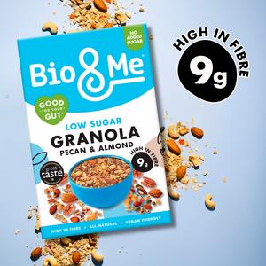 Bio & Me Low Sugar Naturally Gut Loving Granola 360g - gallery image 4