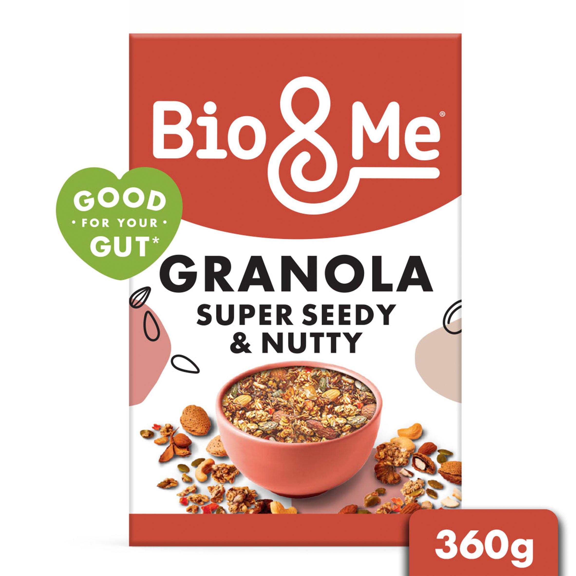Bio & Me Super Seedy Nutty Gut Loving Granola 360g
