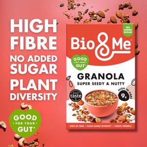 Bio & Me Super Seedy & Nutty Gut Loving Granola 360g - gallery image 2