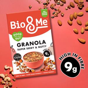 Bio & Me Super Seedy & Nutty Gut Loving Granola 360g - gallery image 4