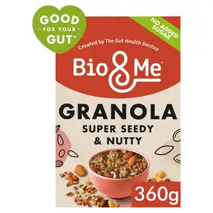 Bio & Me Super Seedy & Nutty Gut Loving Granola 360g