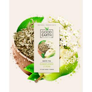 Good Earth Elderflower & Pear Biodegradable Teabags x15 - gallery image 6