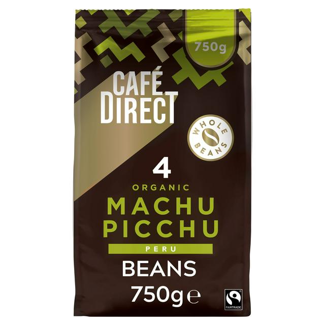 Cafedirect Cafe Direct Organic Machu Picchu Coffee Bean 750G