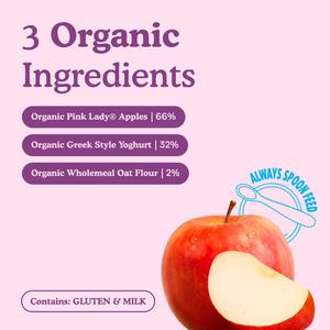 Little Freddie Organic Pink Lady Greek Style Yoghurt Baby Food Pouch 6+ Months 100g - gallery image 3