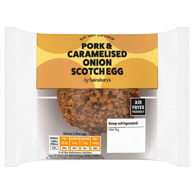 Sainsburys Sainsbury's Pork & Caramelised Onion Scotch Egg 113g