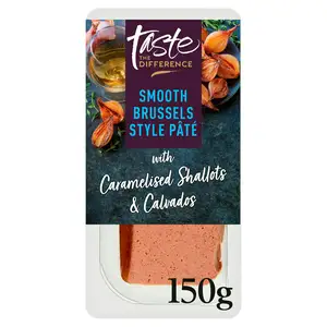 Sainsbury's Smooth Brussels Style Pate, Taste the Difference 150g